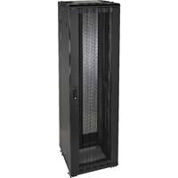 Environ ER600 42U Rack 600x800mm W/Vented (F) D/Vented (R) B/Panels No/Mgmt Black Flat Pack